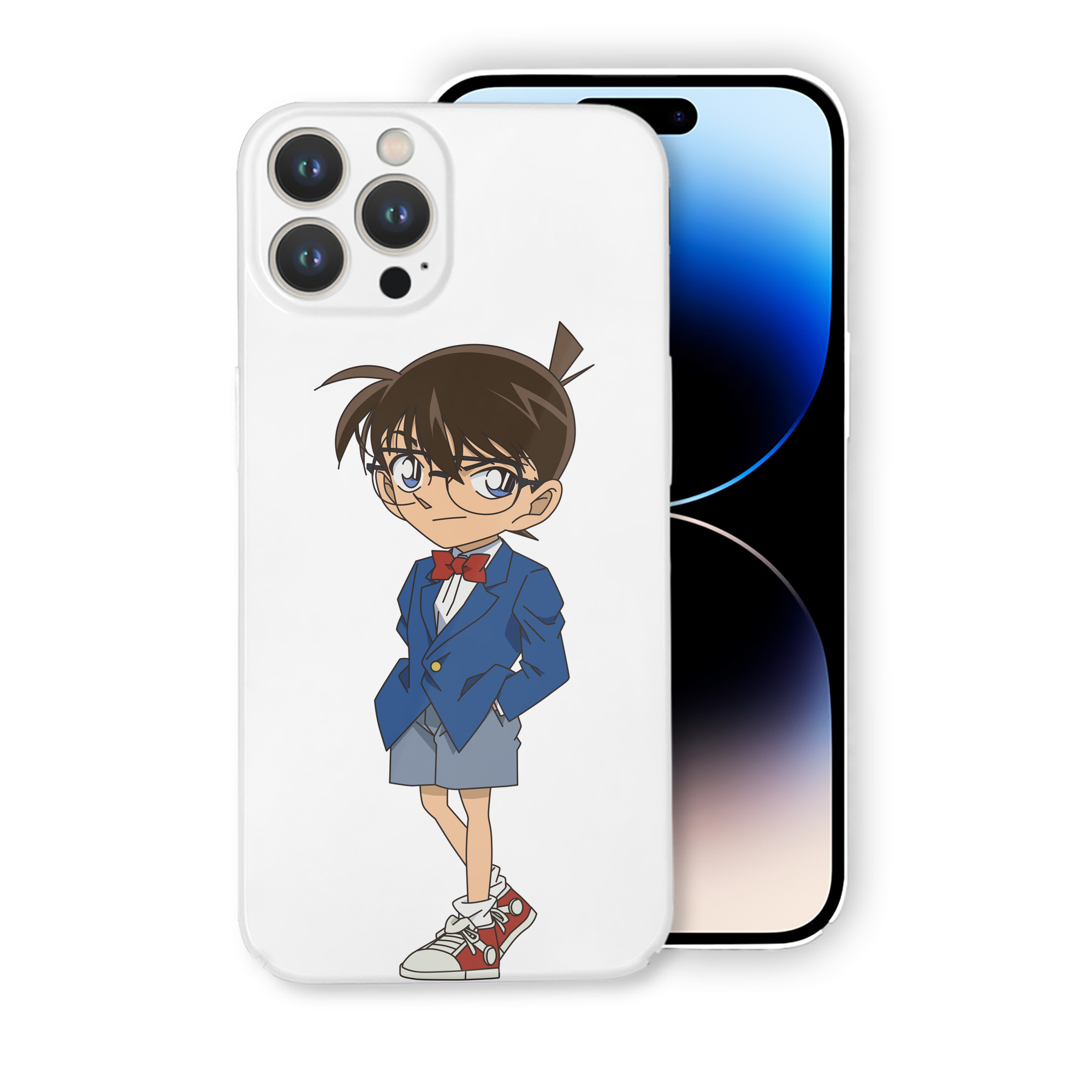 （画像用） 名探偵コナン 江戸川 コナン Detective Conan Conan Edogawa 【iPhone 14シリーズ対応】ハードケース